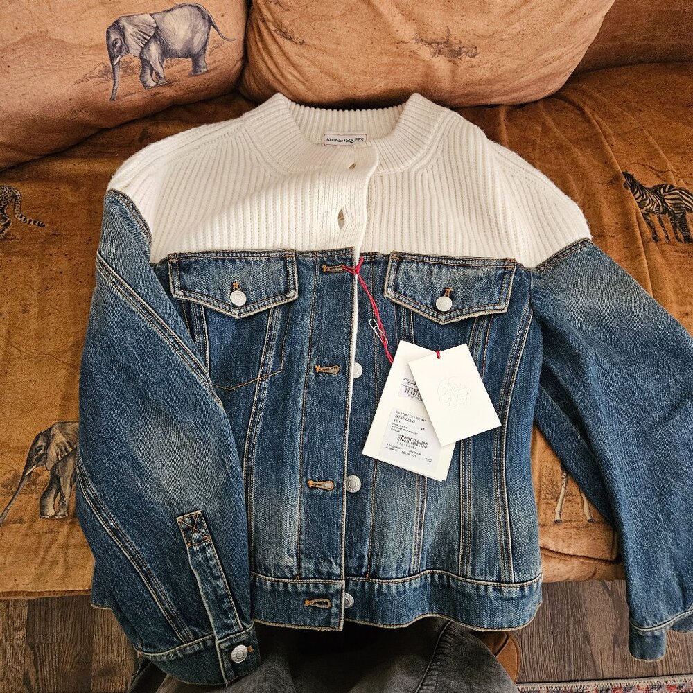Alexander McQueen denim jacket